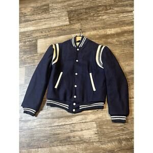 1950’s Nordic letterman Mercy Wool Jacket In Amazing Condition